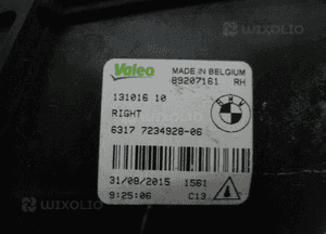Bmw 6 F06 F12 idealny led prawy halogen 5