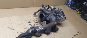 Turbina turbosprężarka lewa turbo nastawnik kolektor Audi A8 D3 4.2 TDI 057145721N 3