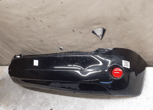 ^ ZDERZAK TYŁ TYLNY FORD FIESTA MK.6 6 VI LIFT FL D2 CZARNY 2