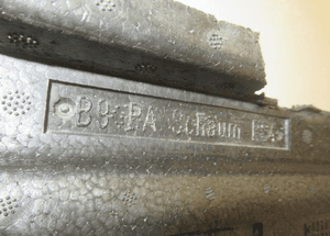 Pianka absorber zderzaka przedniego przód audi A4 B9 RS4 lift 2019- 11