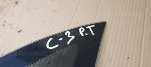 Szyba karoseryjna prawy tył tylna prawa Citroen C3 Lift AS2 09r 6