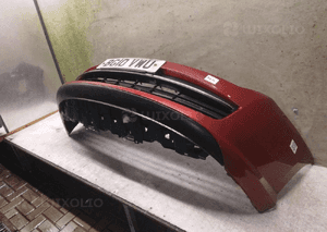 Zderzak przód renault laguna iii 3 tennd bordo bordowy 2