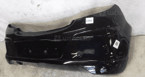 Zderzak tył tylny opel corsa d Z20R czarny dokładka 2