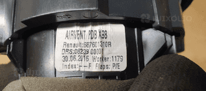 Kratka nawiewu powietrza prawa lewa Opel Vivaro B Trafic III 687601310 5