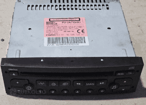 Peugeot 807 Citroen C8 radio PU2471D 1