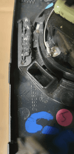 Głośnik konsoli lewy przód Citroen C5 III 9682651177 6
