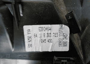 Nagrzewnica powietrza kompletna Bmw E39 8383723 6931680 12