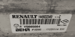 KOMPLET CHŁODNIC WENTYLATOR OBUDOWA RENAULT KANGOO III 1.5 DCI 2014-2020 10