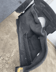 MERCEDES cl 216 czarna tapicerka bagażnika boczek plastik uszczelka osłona 8