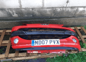 Zderzak przód przedni peugeot 1007 halogeny kknb oryginał wysyłka! 1