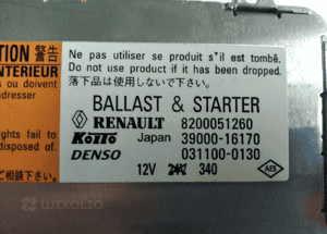 Renault Vel Satis przetworniuca lampy reflektora Xenon 8200051260 2