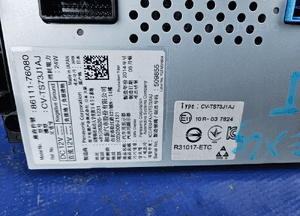 Lexus CT 200H 14-18 radio wyświetlacz 86111-76080 5
