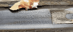 Listwa błotnika lewy tył tylna lewa Audi A3 8P 3D 8P3853983D 4