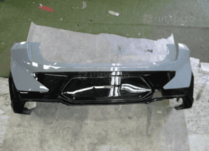 Bmw X4 G02 m pakiet lift z wzmocnieniami zderzak tylny 1
