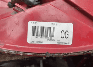 Tyl tylna lampa prawa opel insignia kombi 4