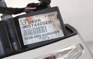 Lusterko zewnętrzne prawe elektryczne 11PIN CITROEN C5 X7 EZRC 96574425ZR 5