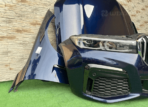 Maska błotniki zderzak lampy pas chłodnice bmw 7 G11 G12 lci lift C3Z 2