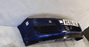 Zderzak przód przedni do opel astra h 3 iii  kod kolor Z21B niebieski 4
