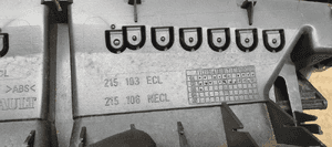 Kratka nawiewu powietrza środkowa Renault Espace IV 6