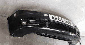 ^ ZDERZAK PRZÓD PRZEDNI SKODA FABIA I 1 LIFT FL 9910 CZARNY HALOGENY 4