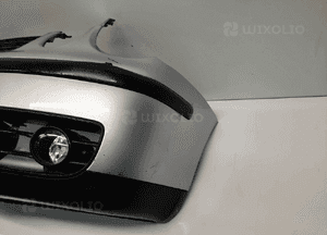 Zderzak przód przedni vw volkswagen polo 9N okular LA7W srebrny halogeny 4