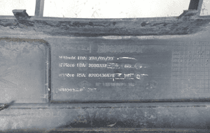Renault kangoo ii 2 2008- zderzak przód przedni 8200436678 12