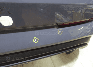 Ford focus MK3 lift rs 15- zderzak tył tylni G1EY-17906-A llu 9