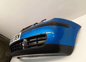 } ZDERZAK PRZÓD PRZEDNI DO VOLKSWAGEN VW POLO 9N LA5M NIEBIESKI 3