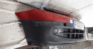 Zderzak przód przedni do renault modus czarny mat OV727 2