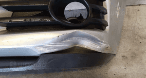 Zderzak przód przedni opel vectra c Z157 srebrny lift fl halogeny do naprawy!!! 3