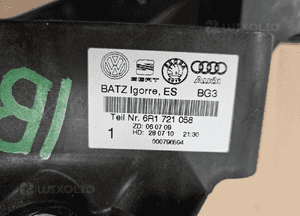 Seat Ibiza 6J IV 1.9 TDI pedał sprzęgła hamulca 6R1721059H ; 6R1721058 10