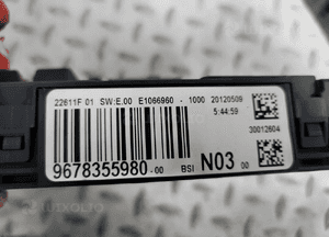KOMPUTER STEROWNIK SILNIKA Peugeot 208 1,6 e HDI 5