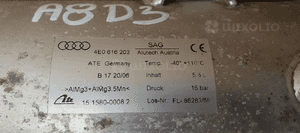 Zbiornik ciśnienia powietrza zawieszenia Audi A8 D3 4E0616203 5