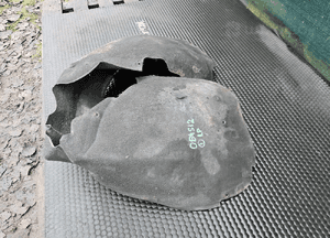 Nadkole Lewe Prawe Przod Przednie Chlapacz Praciane Materiał Oslona AUDI A4 B6 B7 Sedan Kombi 17