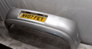 Zderzak tył tylny opel vectra c sedan Z157 srebrny 3