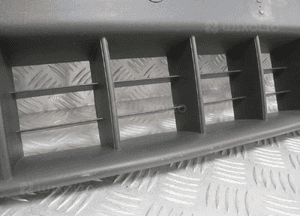 Atrapa kratka środkowa zderzaka ford fiesta MK7 sport 2008-2011 5