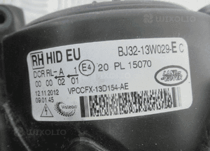 Lampa przednia przód prawa range rover evoque i xenon BJ32-13W029-EC 2011-2015 24