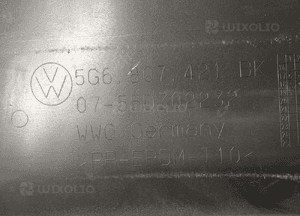 Vw golf gti tcr 7 vii lift 5G6 zderzak tył tylny 4XPDC oryginał 13