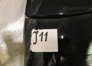 Klapa bagaznika tył tylna opel zafira b Z20R czarny 2