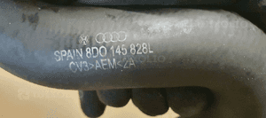 Przewód wąż rura intercoolera VW Passat B5 FL 1.9 TDI 8D0145828L 7