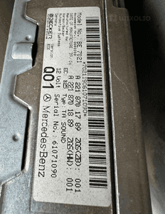 MERCEDES S 221 CL 216  HARMAN KARDON 2219004701 wzmacniacz 2218701789 17
