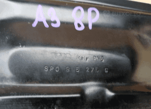 Ściana grodziowa podszybia Audi A3 8P 8P0805275C 7