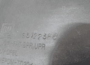 Zderzak przód przedni opel mokka 12-16 95122388 llu 13