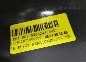Renault clio 4 iv rs gt listwa progowa progu prawa lewa oryginał 9