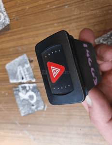 Wlacznik Awaryjne Orzewania Tylnej Szyby Regulacji Swiatel Oswietlenia Czujnik Naslonecznienia VW Golf IV 4 Bora 7