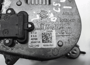 SILNICZEK MECHANIZM WYCIERACZEK LEWY PRZÓD CITROEN C5 III X7 9682755580 4