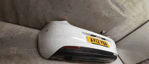 Zderzak tył tylny opel astra j 4 iv Z40R biały 5D 5 drzwi hb 4