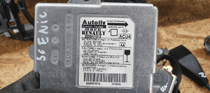 Konsola Airbag pasy Renault Scenic II poduszki komplet 12