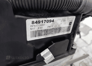 Silnik kompletny wtryskiwacze turbina bmw 3 E90 E91 2.0 d N47D20C 143 km 9