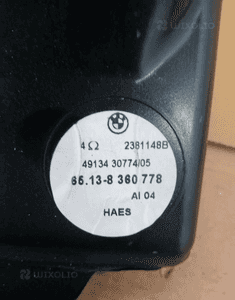 Głośnik prawy tył tylny BMW E39 8360778 3